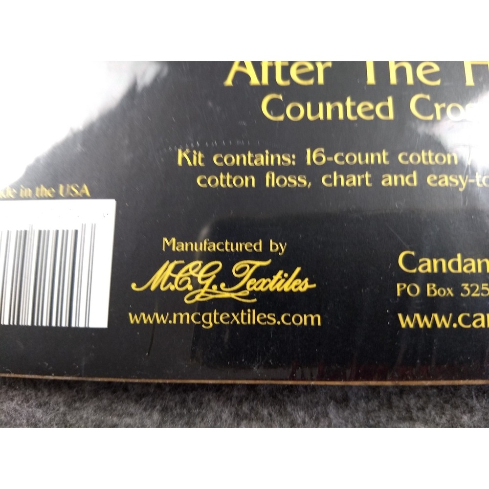 Candamar Designs Gold Collection Counted Cross Stitch Kit After The‎ Harvest NEW - Picture 7 of 16